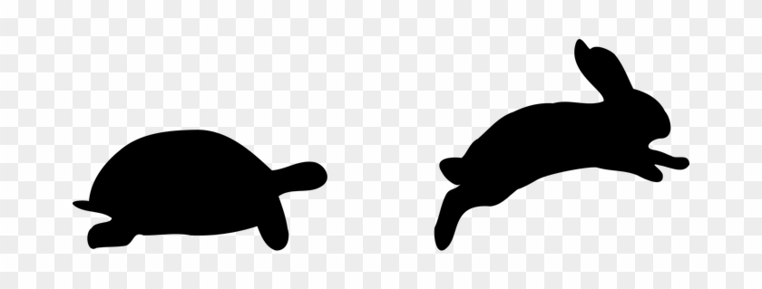 Alphabet Word Images Fast Icon Rabbit Slow - Tortoise And The Hare Clip Art #179349