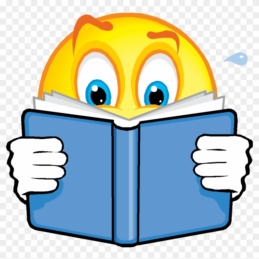 Belladotka Deep Reader Smiley Face Smiley Reading A - Treble Clef And Book Lovers' Club #179679