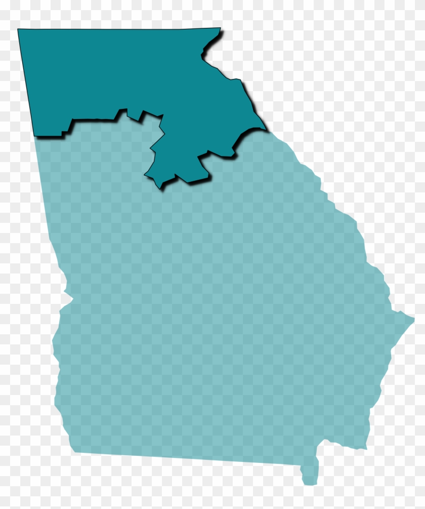 Counties Included - State Of Georgia Blue #179800