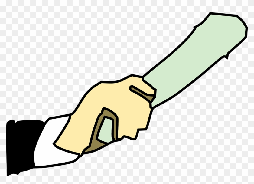 Hand With News Paper #179814