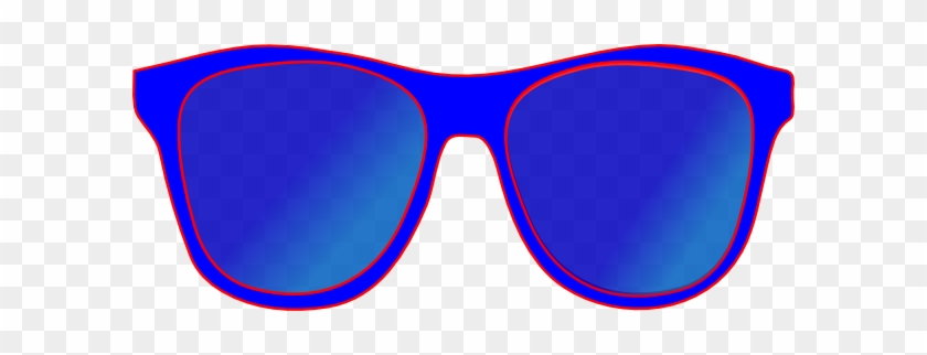 Sunglasses Clipart Blue - Blue Sunglasses Clipart #180097