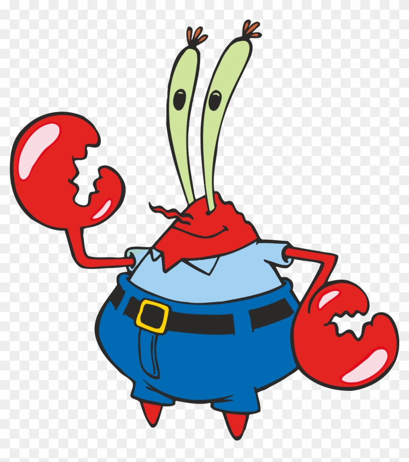 Eugene Krabs Spongebob Png Clipart Image - Spongebob Mr Krabs #180130