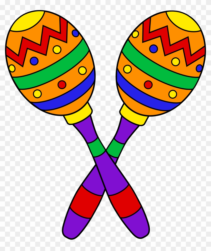 Taco Clipart Fiesta - Maracas Clip Art #180647