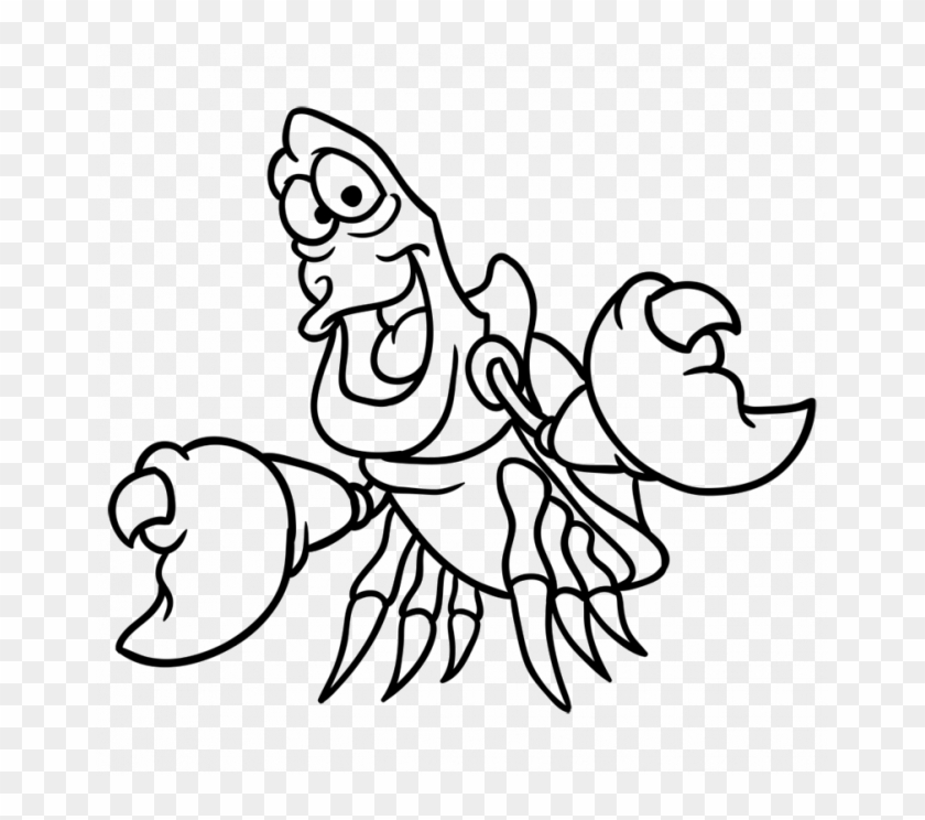 28 Collection Of Little Mermaid Crab Drawing - Draw Sebastian From The Little Mermaid #180983