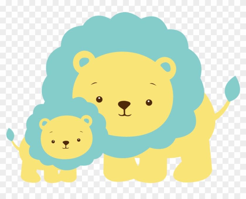Blue Baby Animal Clipart - Baby Animals Blue #181271