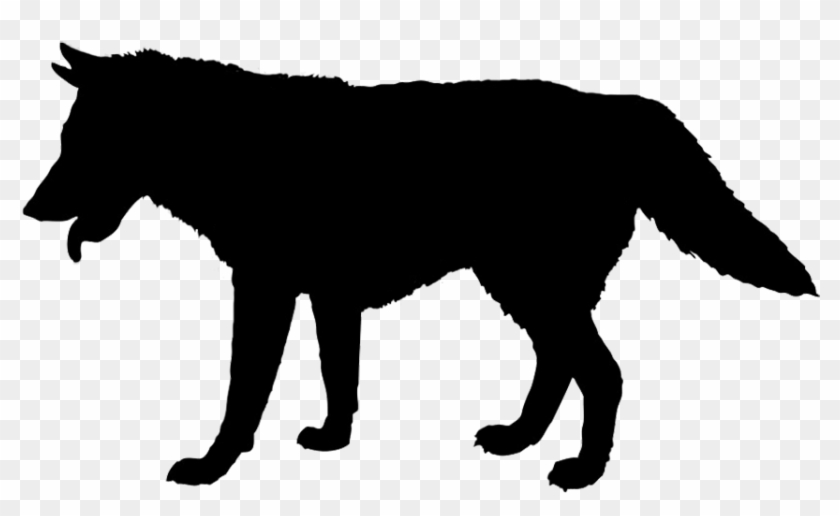 Animal Silhouette, Silhouette Clip Art - Info On Coywolf #181303