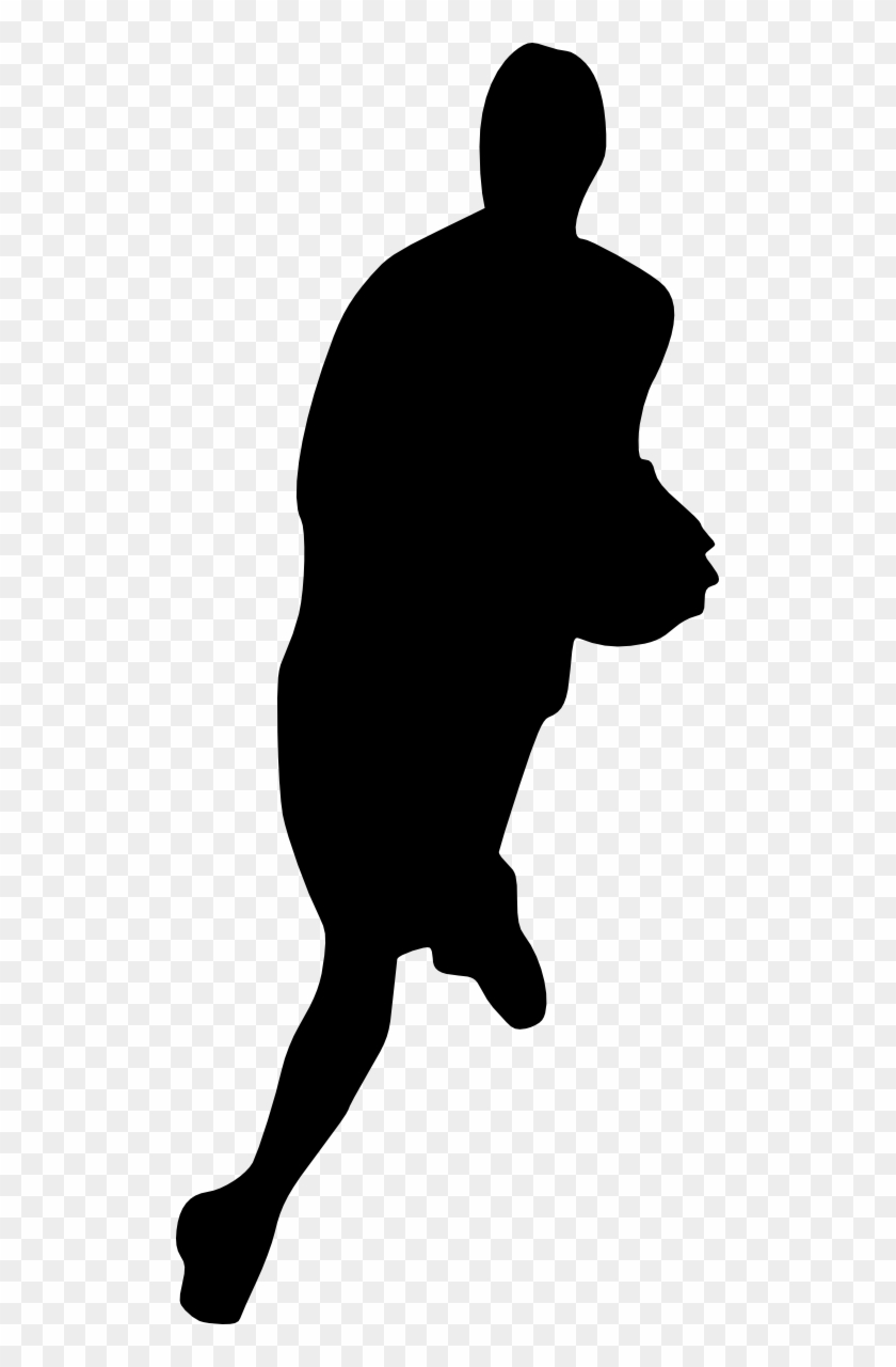 19 Basketball Player Silhouette - Basketball #181316