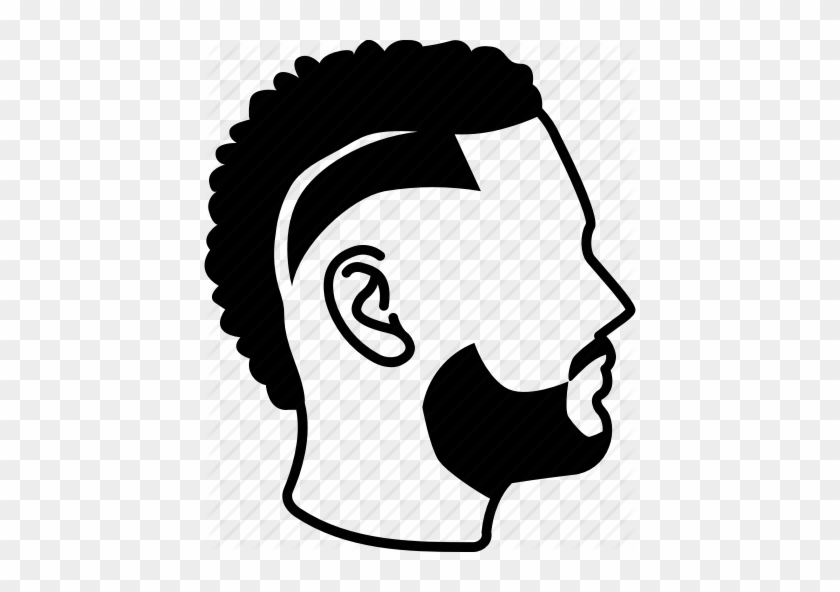 Polar Bear Silhouette Clip Art - Hairstyle Transparent Male Png #181338