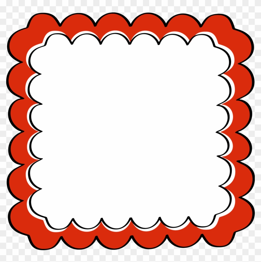 Scalloped Border Clipart - Carnival Frame Png #181599