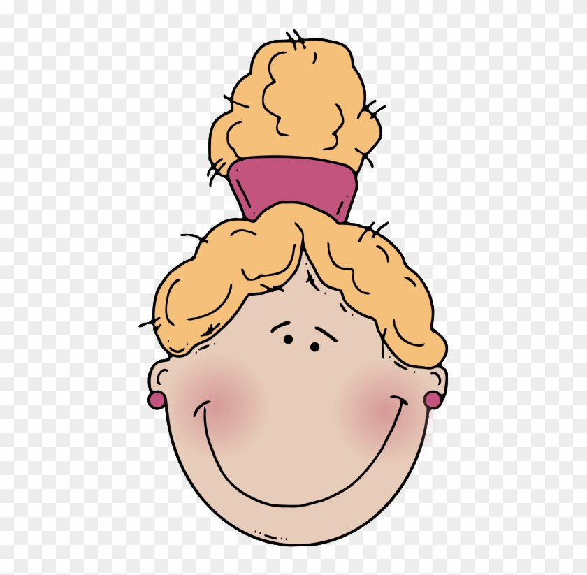 Free Signs Hazard Warning Free Girlface4 - Art Clip Girl Head #181673