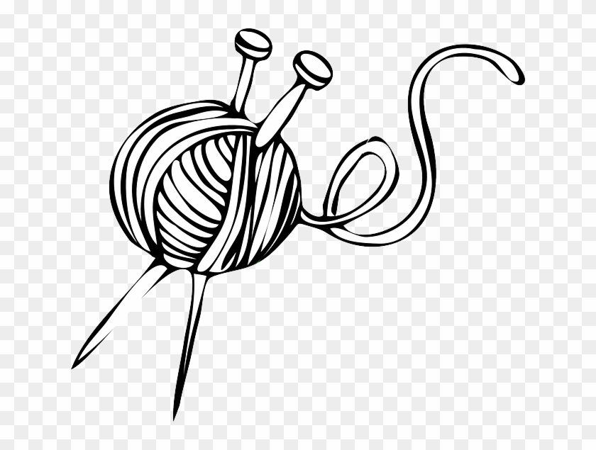 Initiative Devoted To Warming The Hands And Hearts - Ball Of Yarn And Knitting Needles #1027253