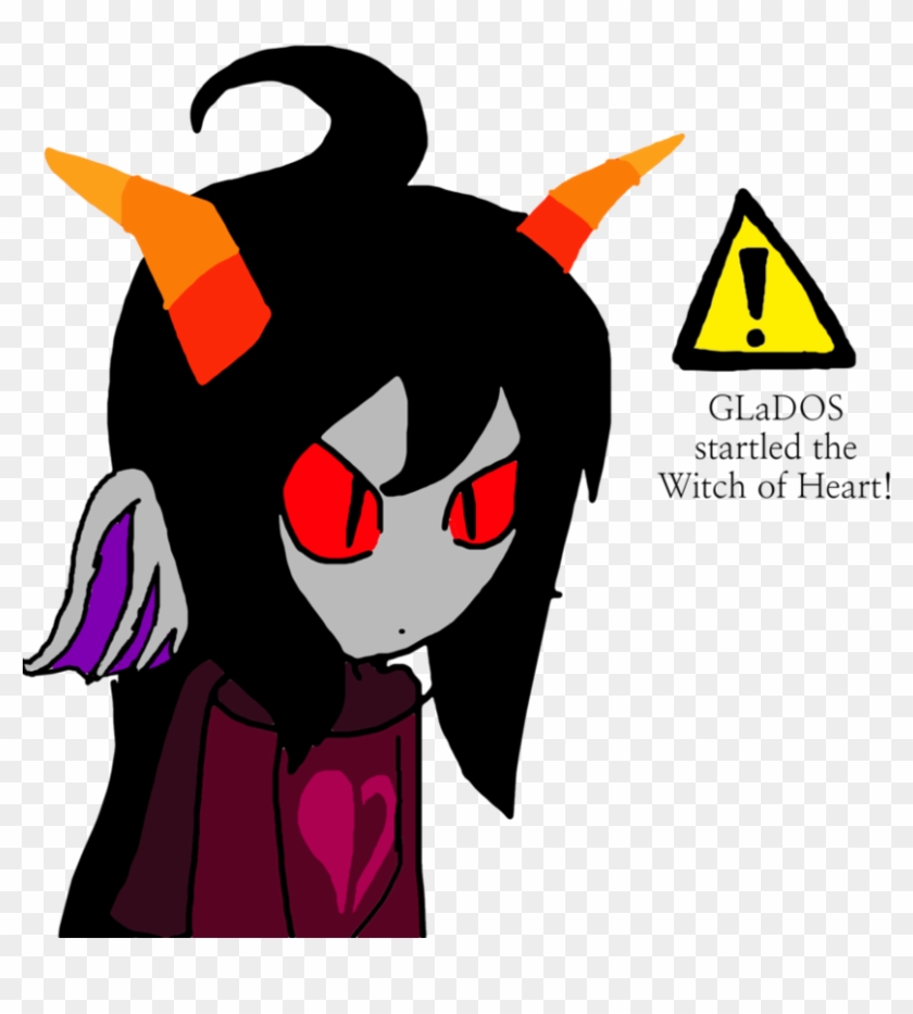 Startle The Witch Of Heart By Wildcatprincess4ever - Glados Heart #1027334