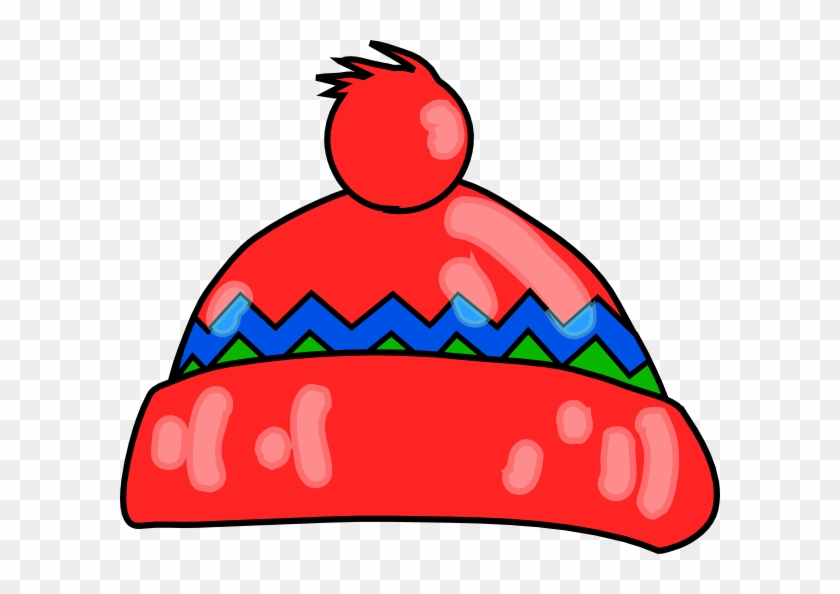 Winter Hat And Gloves Clipart - Winter Clothes Clipart #1027423
