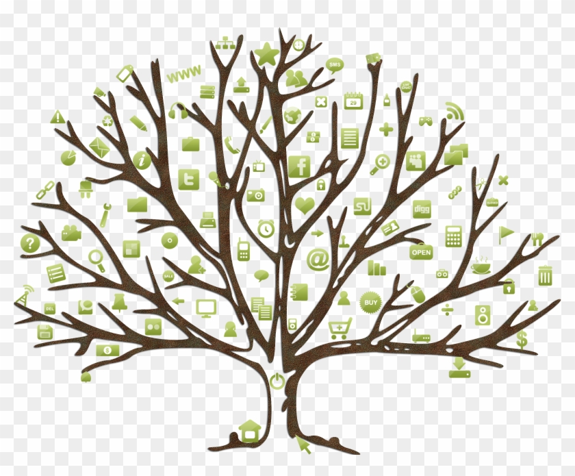 About One Maple Tree - Tree Without Leaves Coloring Page #1028345