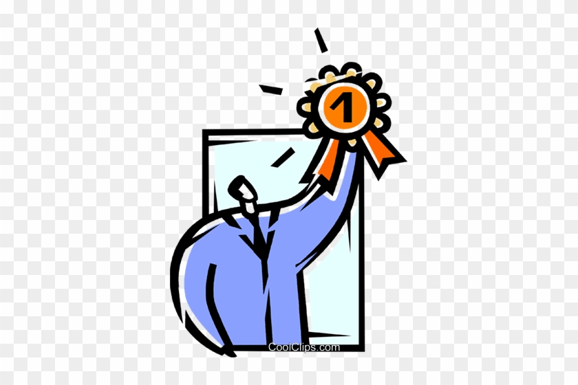 Accomplishment Royalty Free Vector Clip Art Illustration - Accomplishment Royalty Free Vector Clip Art Illustration #1028428