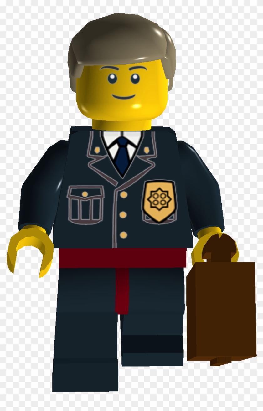 Ldd Police Man - Hideo Kojima Lego #1028623