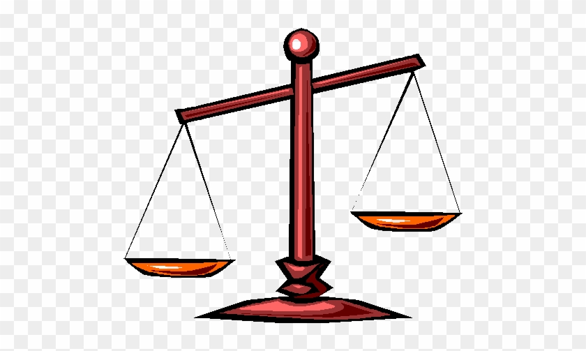 The Scales Of Justice - Scale With Two Sides #1028646