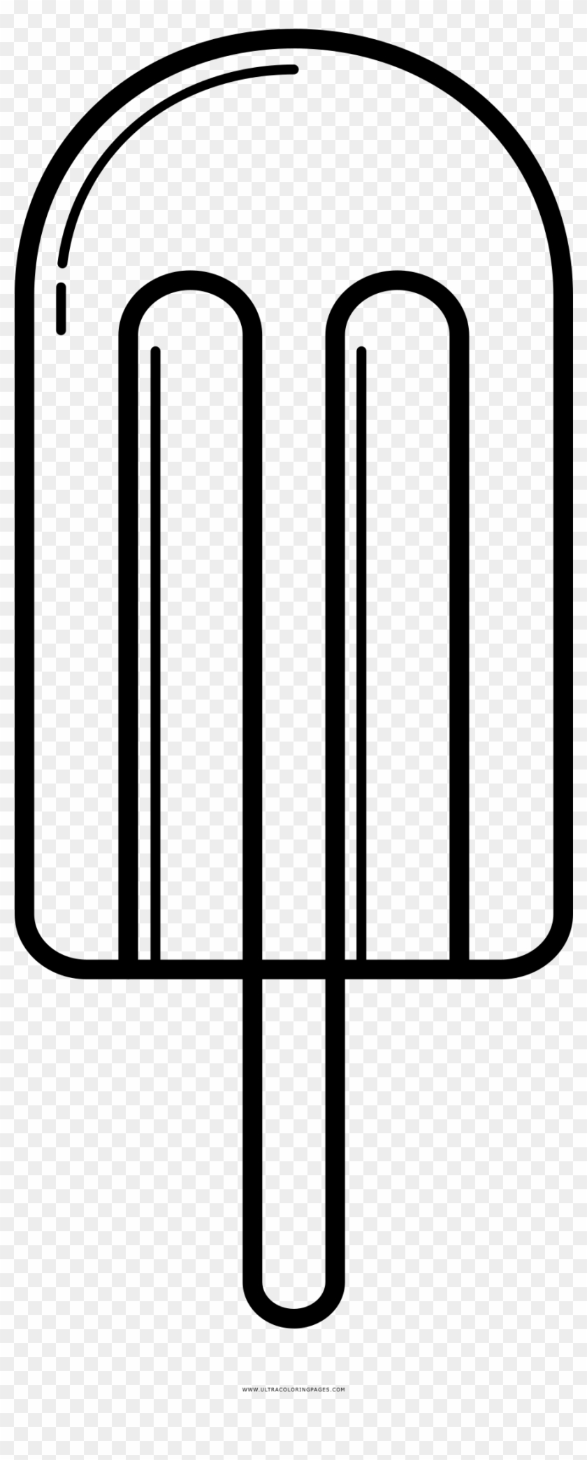 Popsicle Coloring Page - Popsicle Coloring Page #1028702