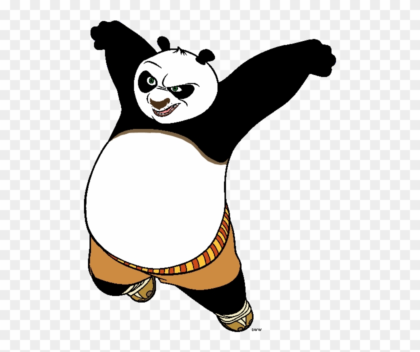 Kung Fu Panda Clip Art Images - Kung Fu Panda Coloring Pages #1028855
