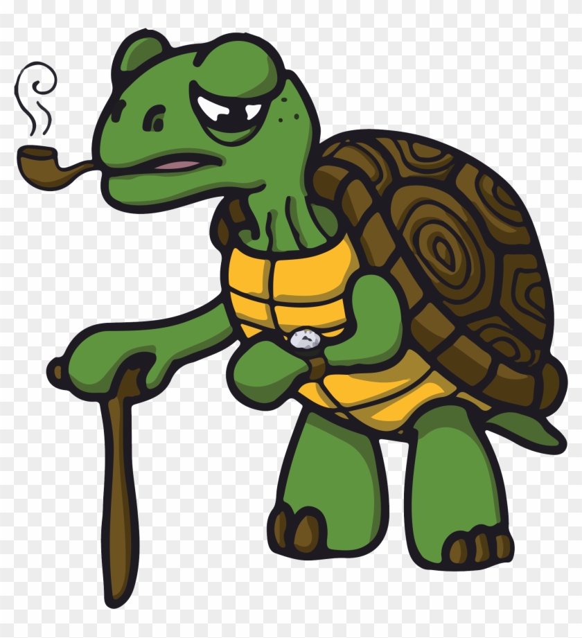 Old Turtle Cartoon Download - Turtle Caricature #1028910