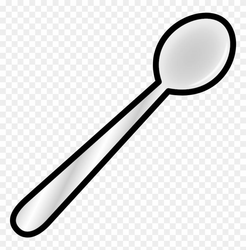 Teaspoon - Cartoon Teaspoon Of Sugar #1028919
