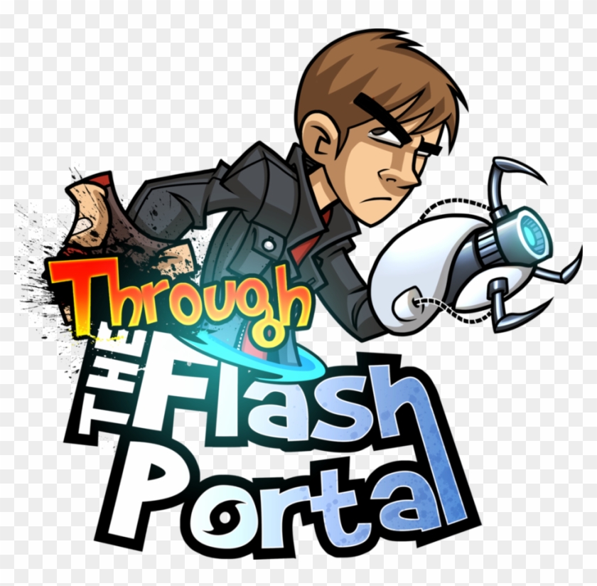 Through The Flash Portal By Marobot - Cartoon #1028950