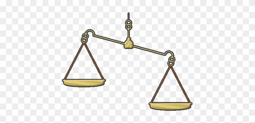 Unbalanced Balance Scale Clip Art Download - てん びん #1029343