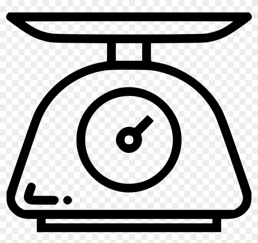 Weighing Scale Food Measure Weigh Appliance Grams Svg - Inishmore #1029368