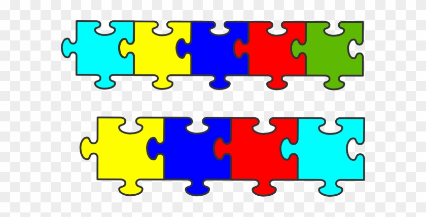 Border Puzzle Piece Clip Art - Clip Art #1029741