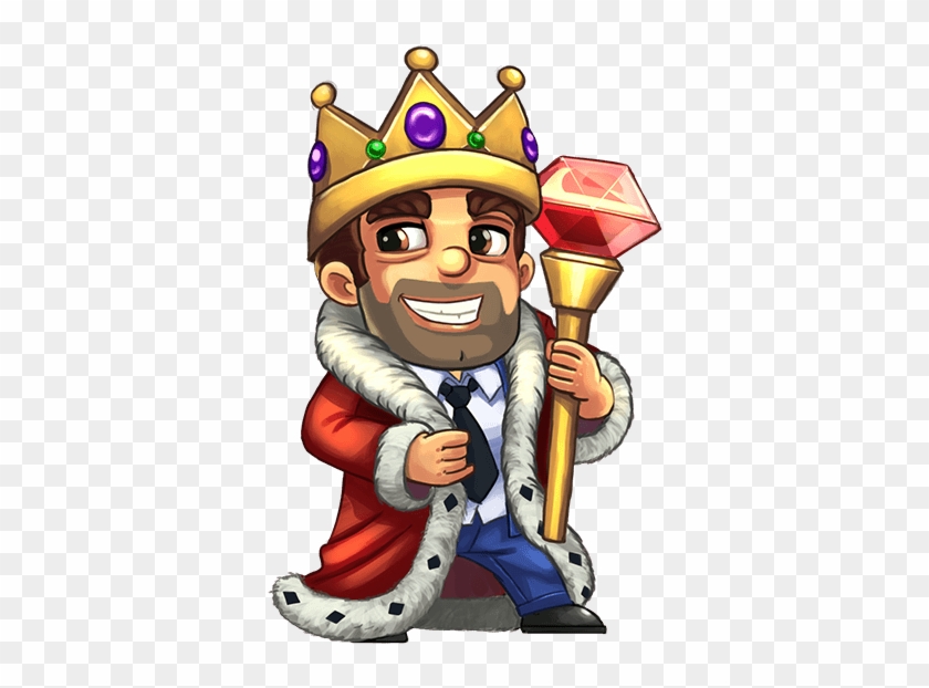 King Outfit - Cartoon #1029749