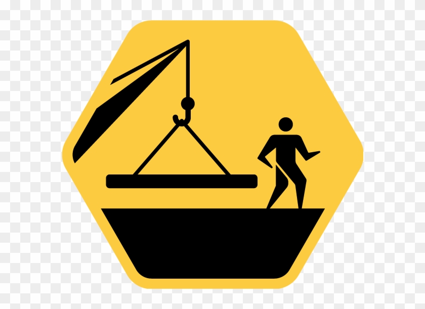 Protect Yourself When Working At Heights - Do Not Position Yourself Under Suspended Load Sign #1029791