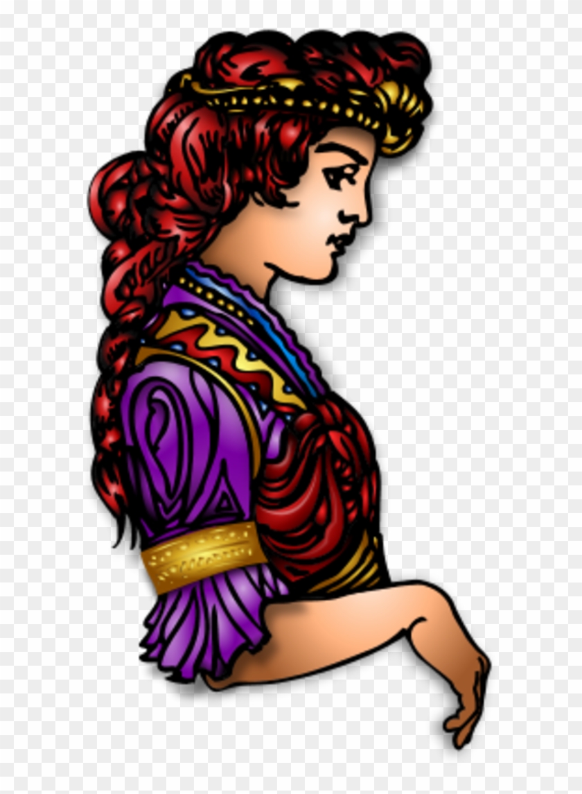 Vector Clip Art - Maiden Images Clip Art #1029824