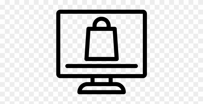 Online Shop - Online Shopping Icon Png #1029950