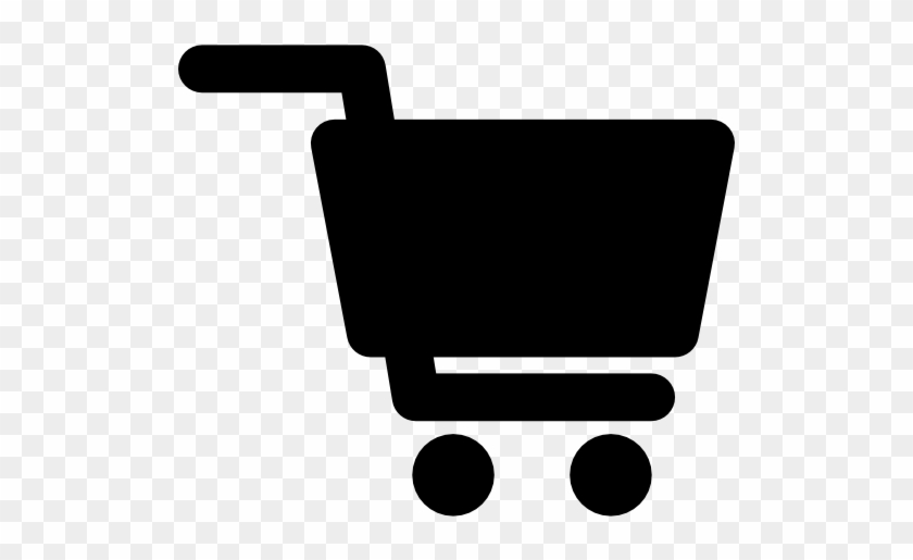 Shopping Cart Black Tool Shape Free Icon - Cart Symbol #1029973