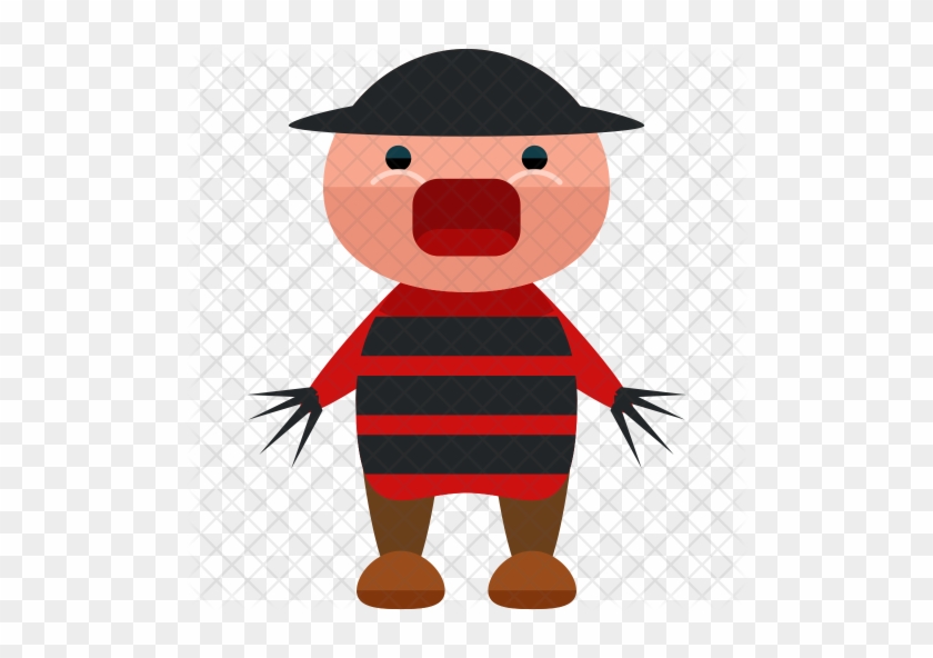 Freddy Kruger Icon - Cartoon #1030409