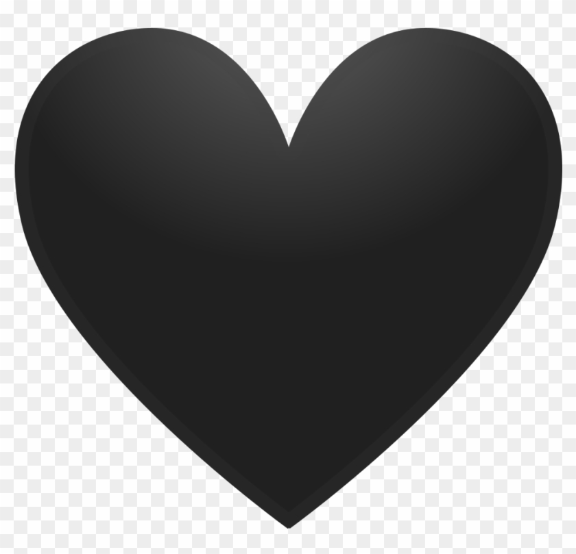Black Heart Icon - Heart #1030744