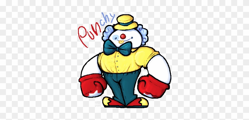 My Discord Server's Mascot Punchy The Clown - Cartoon #1030795