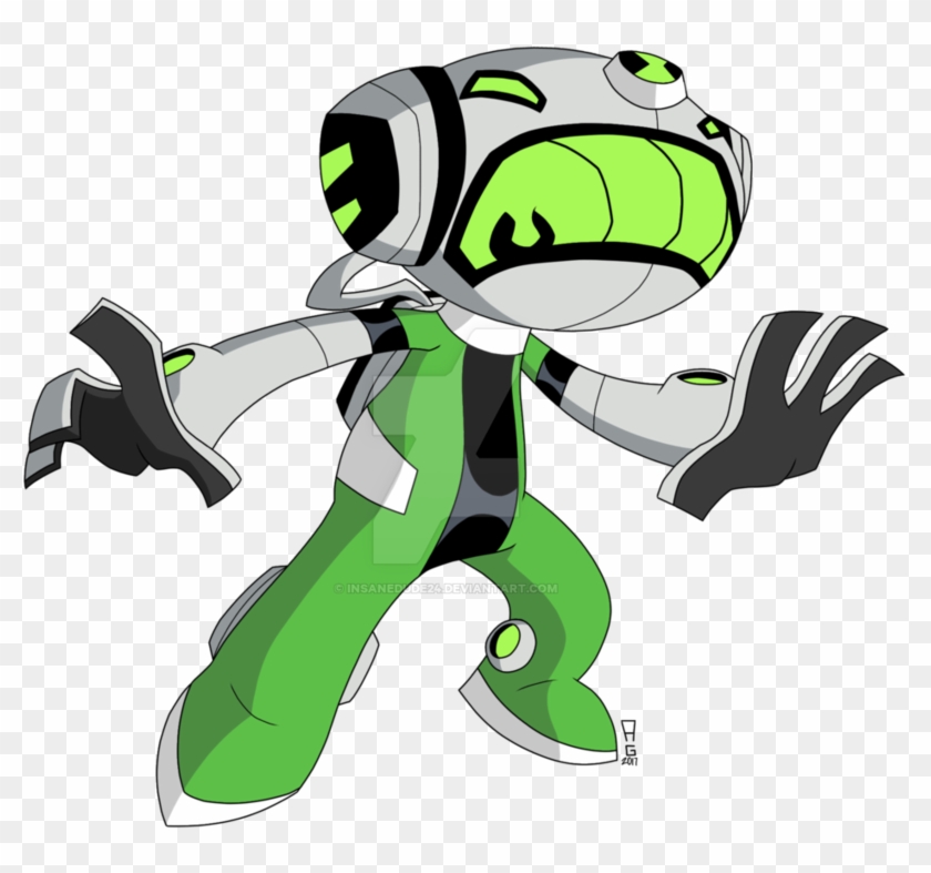 English - Name - &nbsp - Ghost Arms Fusion Between - Ben 10 Green Needle #1030800