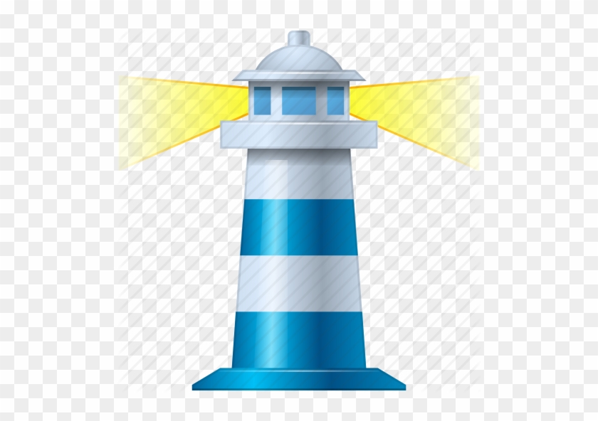 Marine Clipart Blue Lighthouse - Lighthouse #1030807