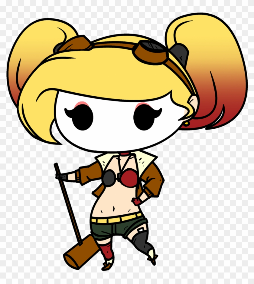Bombshell Harley Quinn By Cheyenney Bombshell Harley - Cartoon #1030917