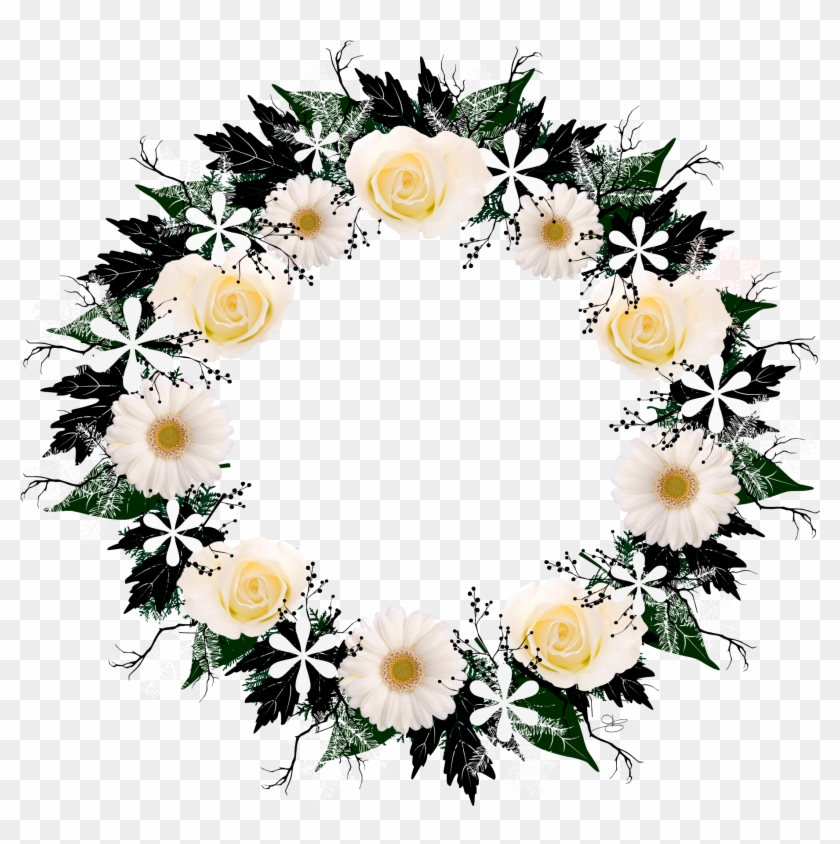 "simple Star" Wreath Collection - Wreath-einfacher Stern- Weiße Blumen-servietten Stoffserviette #1030998