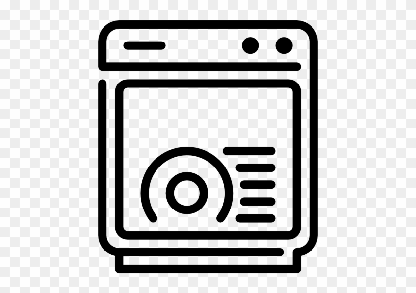 Dishwasher Free Icon - Dishwasher Icon #1031040
