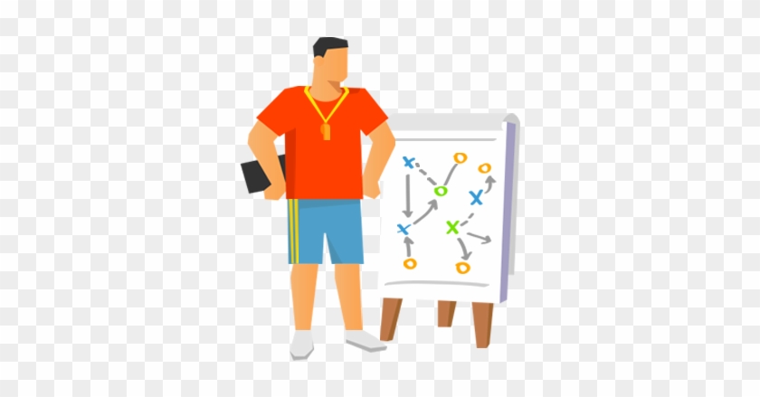 Basketball Drills And Plays Ebasketballcoach - Basketball Coach Clipart #1031188