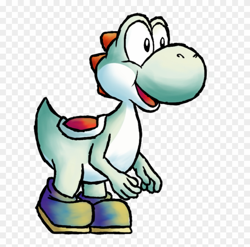 White Yoshi By Muzyoshi - Cartoon #1031913