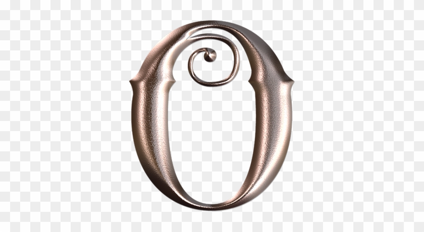 Precioso Alfabeto Color Plateado - Letter #1032151