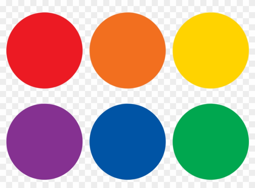 Tcr77379 Colorful Circles Spot On Floor Markers Image - Colorful Circles #1032243