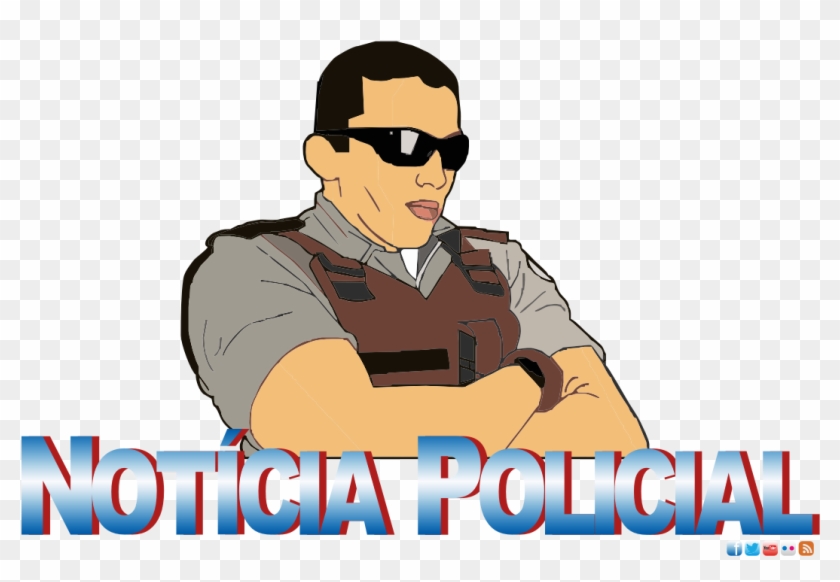 Rapaz É Morto A Tiros Após “advertência” No Último - Desenho De Policial #1032467