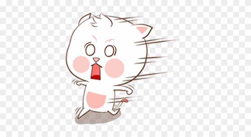 Cute Meow Sticker Messages Sticker-10 - Cartoon #1032966