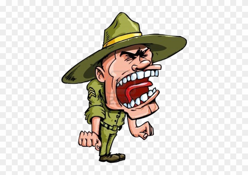 Drill Sergeant Clip Art #1033313