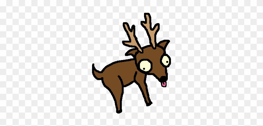 Derpy Deer By Chroniclefrost On Deviantart - Derpy Deer By Chroniclefrost On Deviantart #1033463